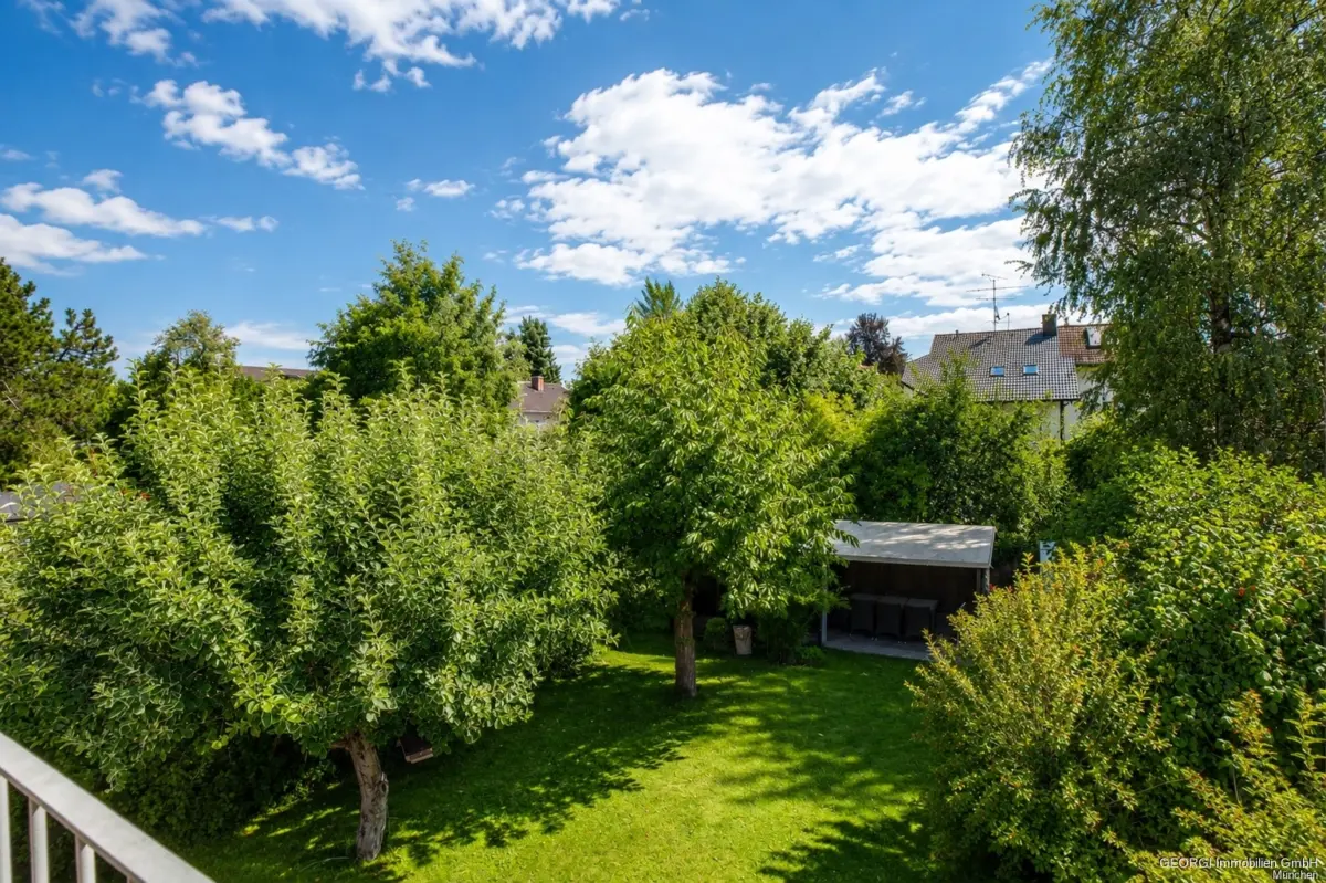 Ansicht Ausblick Balkon