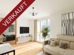 Wohnzimmer mit Küche - GEORGI: Helle Stadtwohnung mit Balkon und U-Bahn-Anschluss